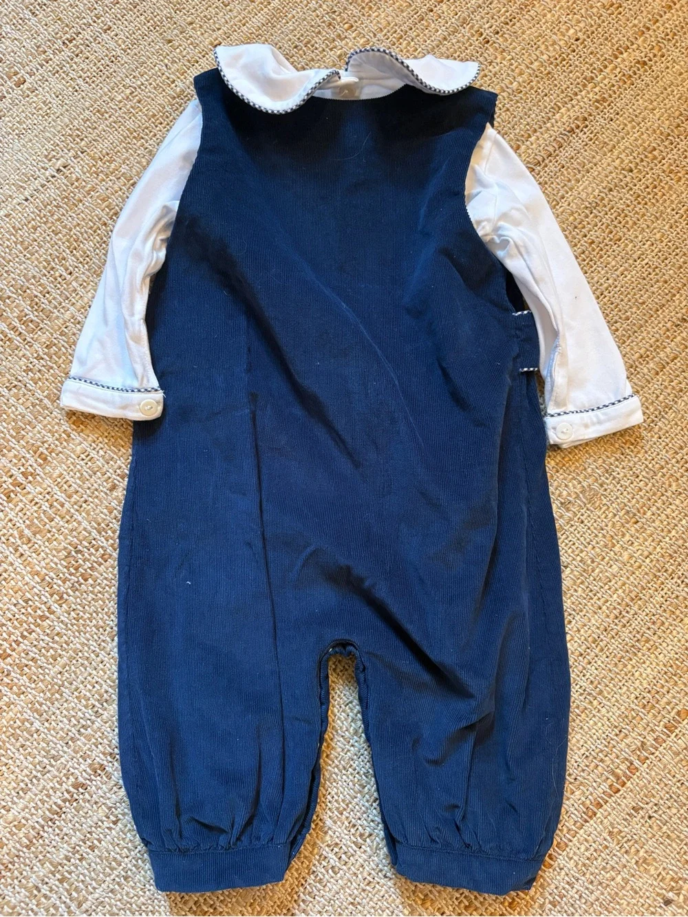 Cecil & Lou Corduroy Mallard romper